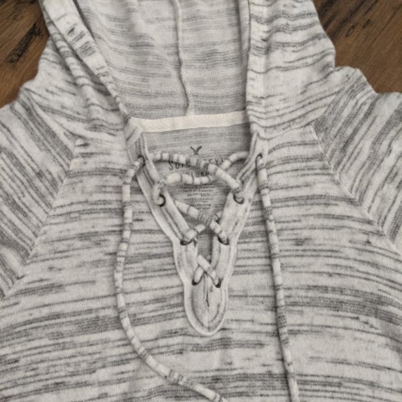 American Eagle Soft & Sexy Gray Sweatshirt - Picture 4 of 4